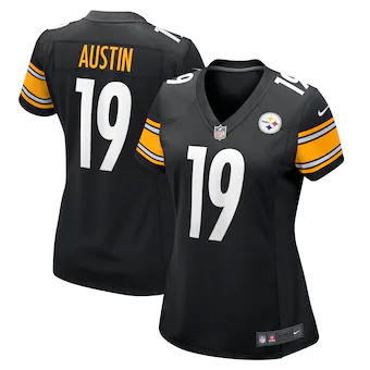 womens nike calvin austin iii black pittsburgh steelers gam